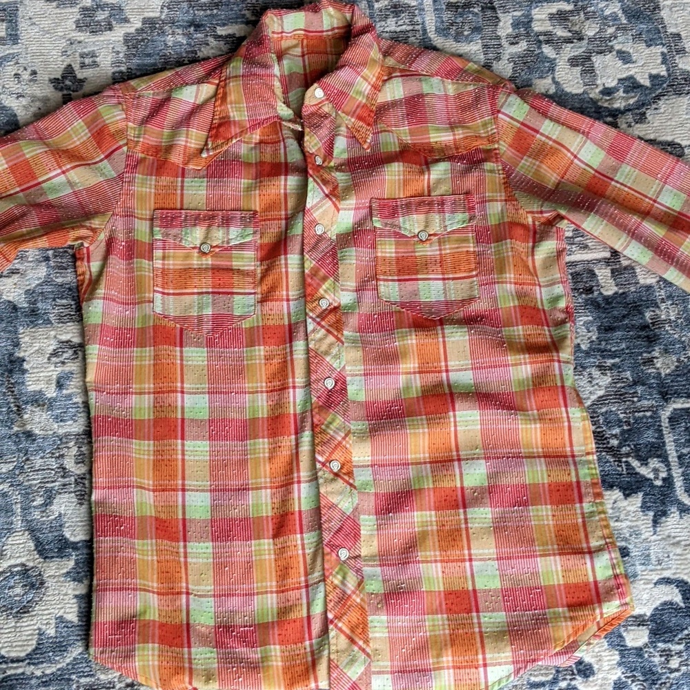 A Plaid Western Shirt!
